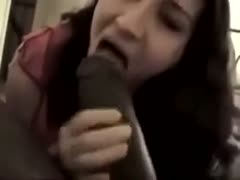 BBC is being overtaken by sexy white honey before a hardcore missionary-style fuck.